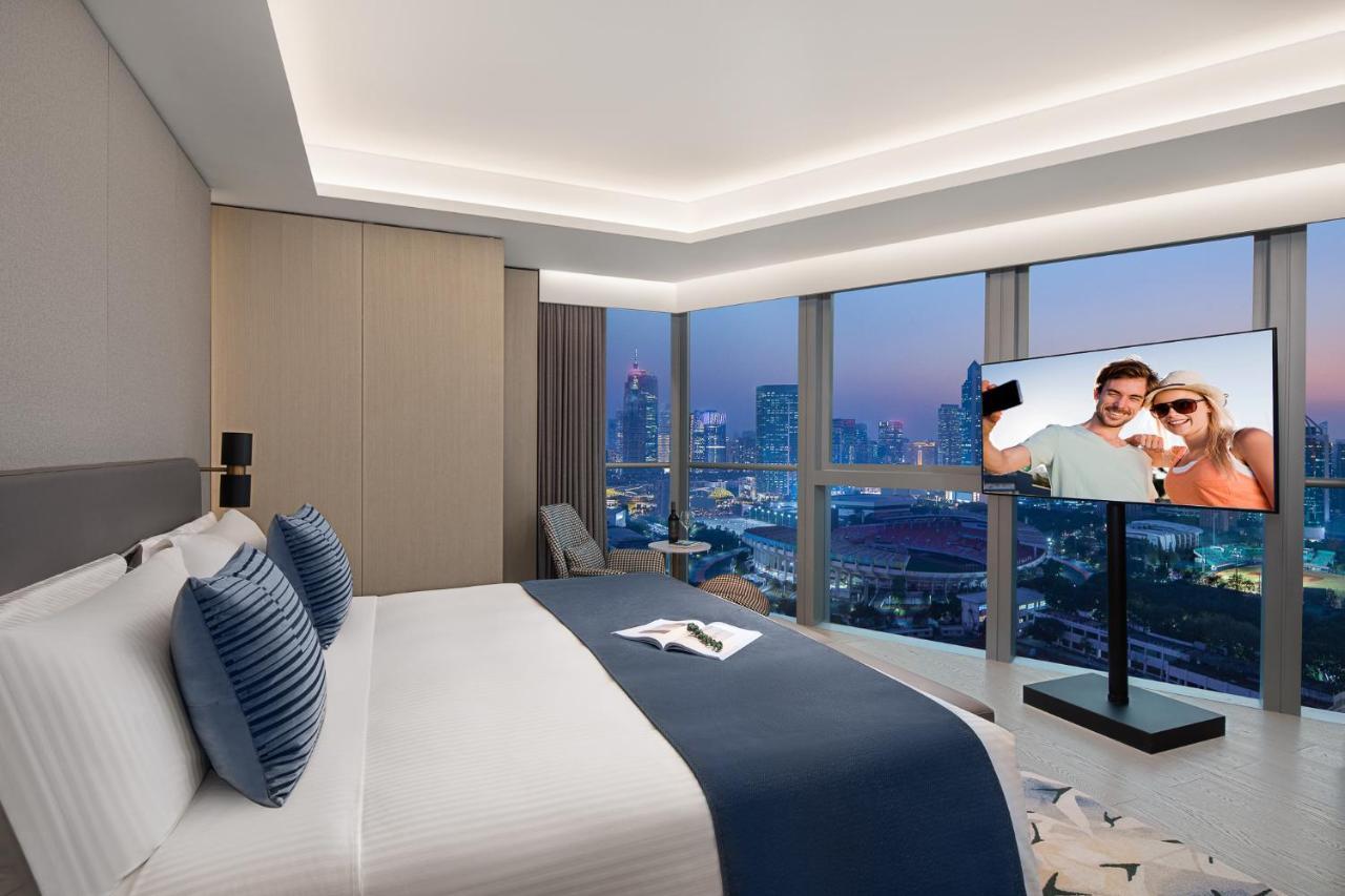 Apartament Ascott Icc Kanton Zewnętrze zdjęcie